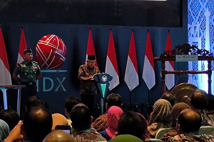 Dibuka Wapres Maruf Amin, IHSG Mengawali Tahun Baru 2024 pada Level 7.268